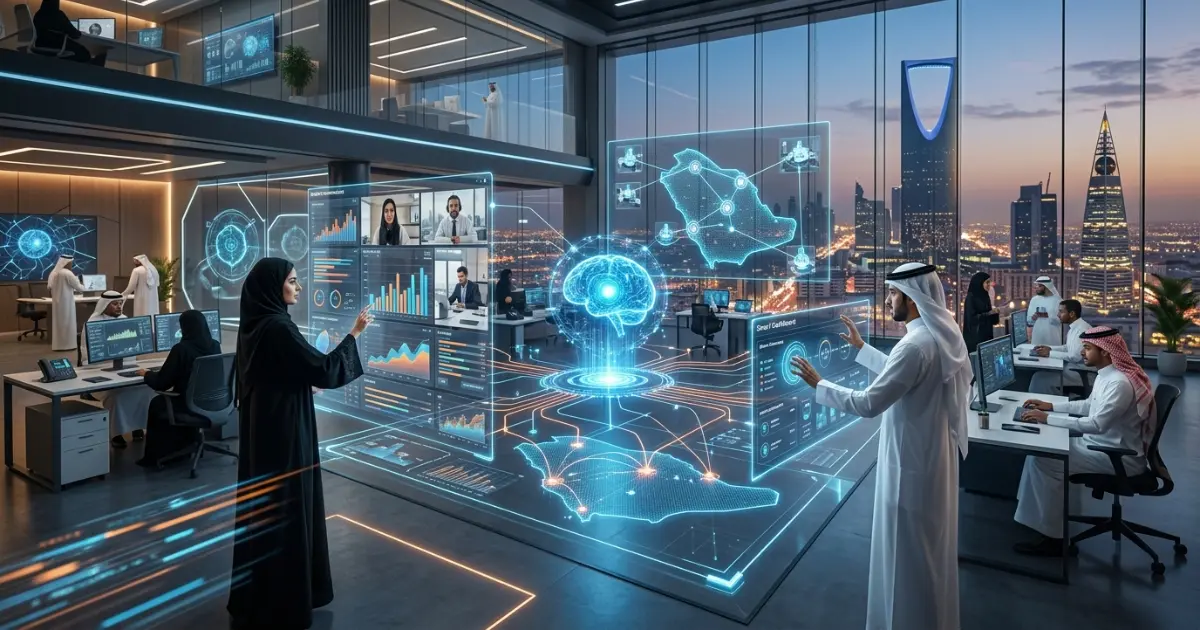 IP telephony unified communication system for modern enterprise business networks in Saudi Arabia